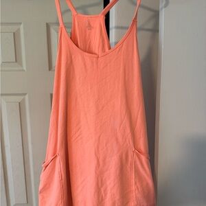 Coral Sleeveless Women's Tank Top